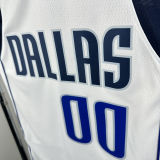 2025 Mavericks CHRISTIE #00 White NBA Jersey