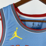 2025 ALL-STAR BROWN #7  Baby Blue NBA Jerseys