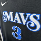 2025 Mavericks DAVIS #3 Black NBA Jersey