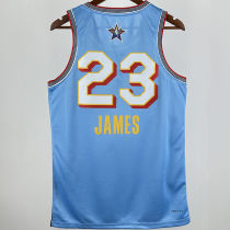 2025 ALL-STAR JAMES #23  Baby Blue NBA Jerseys