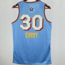 2025 ALL-STAR CURRY #30  Baby Blue NBA Jerseys