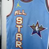 2025 ALL-STAR CURRY #30  Baby Blue NBA Jerseys