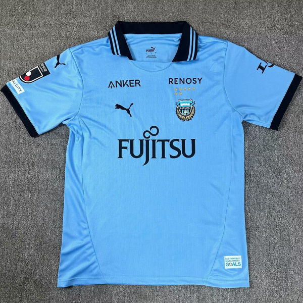 2025 Kawasaki Frontale Home Blue Fans Soccer Jersey(川崎前锋)