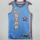 2025 ALL-STAR CURRY #30  Baby Blue NBA Jerseys