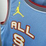 2025 ALL-STAR DURANT #35  Baby Blue NBA Jerseys