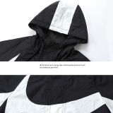 2025 Nk~ Black Windbreaker （43760）