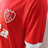 1985/86 Atlético Independiente Home Red Retro Soccer Jersey