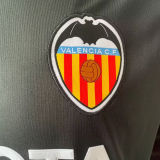 2006/07 Valencia Awya Black Retro Soccer Jersey