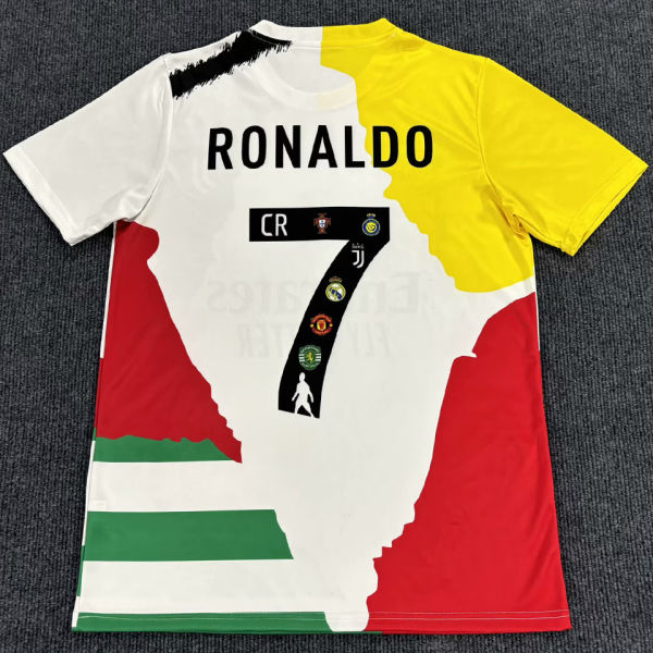 RONALDO #7 Club Combine Version Fans Soccer Jersey