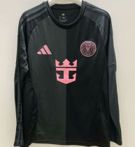 2025/26 Inter Miami Away Black Long Sleeve Fans Jersey