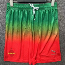 2025 AC Milan 4Th Grren Red Shorts Pants