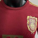 2025 BFC 125th Anniversary Edition Red Player Version  Long Sleeve Jersey