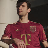 2025 BFC 125th Anniversary Edition Red Player Version  Long Sleeve Jersey