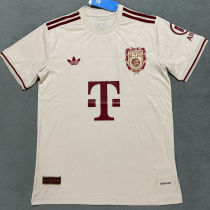 2025 BFC 125th Anniversary Edition White Fans Soccer Jersey 杏色
