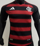 2025/26 Flamengo Home Player Version Soccer Jersey