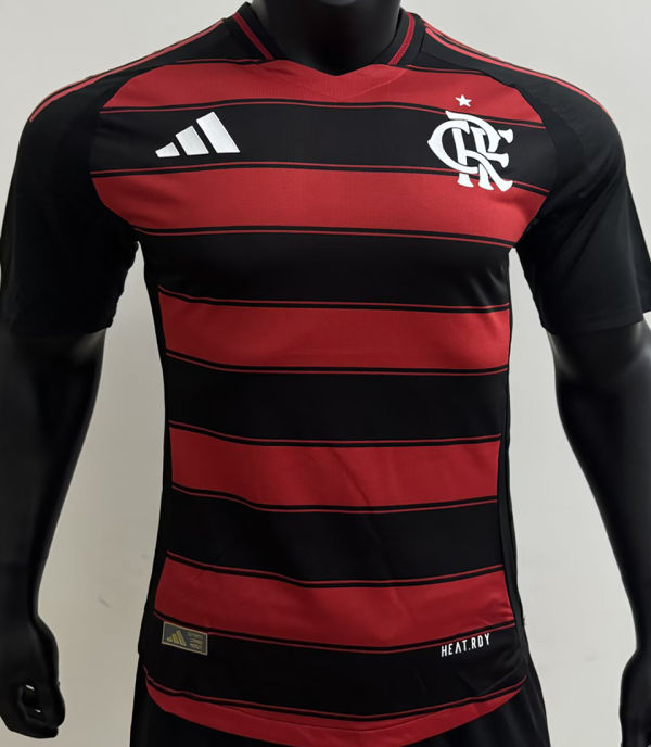 2025/26 Flamengo Home Player Version Soccer Jersey