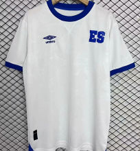 2025/26 EL Salvador Away White Fans Soccer Jersey 萨尔瓦多