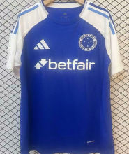 2025/26 Cruzeiro Home Blue Fans Soccer Jersey