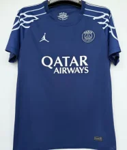 2024/25 PSG 1:1 Quality 4Th Blue Fans Soccer Jersey