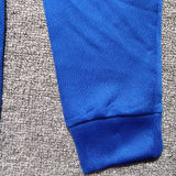 2008/09 M Utd Third Blue Retro Kids Long Sleeve Soccer Jersey 长袖