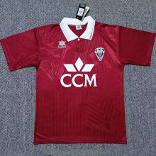 1994/95 Albacete Away Red Retro Soccer Jersey