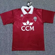 1994/95 Albacete Away Red Retro Soccer Jersey