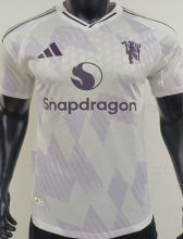 2025/26 M Utd Away Player Version Soccer Jersey
