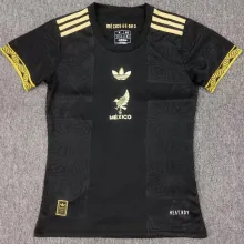 2025 Mexico Black Special Edition Women Soccer Jersey 女