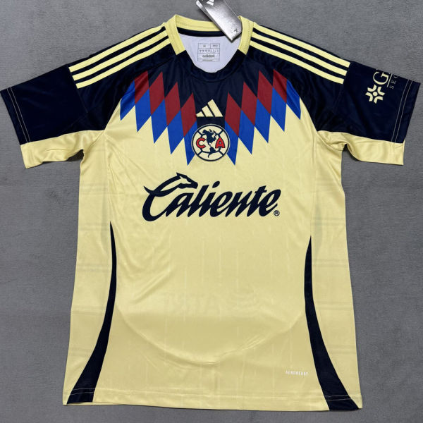 2025/26 Club America Home Yellow Fans Soccer Jersey
