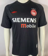 2004/05 Olympiacos Away Blalck Retro Soccer Jersey 奥林匹亚科斯