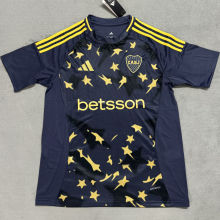 2025 Boca Third Black Fans Soccer Jersey