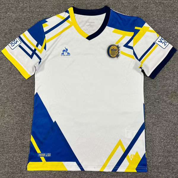 2025/26 Rosario Central Away Fans Soccer Jersey 罗萨里奥
