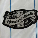 2009/2010 Marseille Home White Retro Soccer Jersey