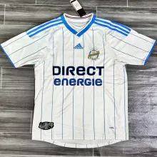 2009/2010 Marseille Home White Retro Soccer Jersey