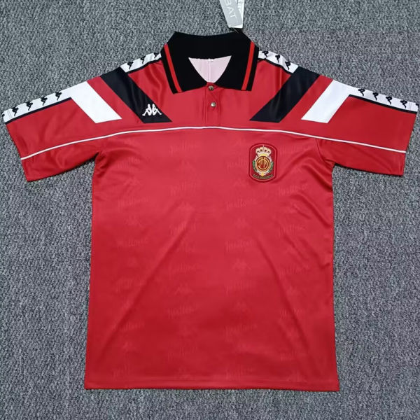 1994/95 Mallorca Red Retro Fans Soccer Jersey