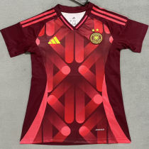 2025/26 Germany Away Red Women Soccer Jersey 女 (2 Star 两星）