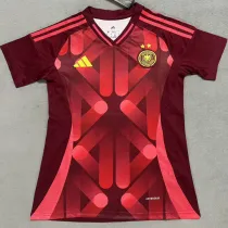 2025/26 Germany Away Red Women Soccer Jersey 女 (2 Star 两星）