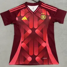 2025/26 Germany Away Red Women Soccer Jersey 女 (2 Star 两星）