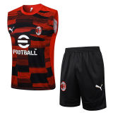 2025/26 AC  Red  Vest Training Jersey(A Set)