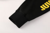 2025/26 JUV Black Hoody Zipper Jacket Windbreaker