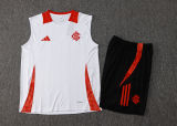 2025/26 Internacional  White  Vest Training Jersey(A Set)