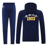 2025/26 RM Sapphire Blue Hoody Zipper Jacket Windbreaker