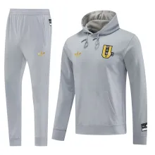 2025/26 M Utd Grey Hoody Zipper Jacket Windbreaker
