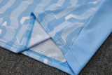 2025/26  Man City Light Blue Training Jersey(A Set)