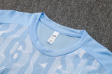 2025/26  Man City Light Blue Training Jersey(A Set)