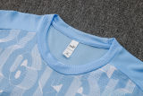2025/26  Man City Light Blue Training Jersey(A Set)