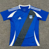 2025/26 Emelec Home Blue Fans Soccer Jersey 埃梅莱克