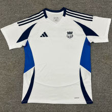 2025/26 Emelec Away White Fans Soccer Jersey 埃梅莱克