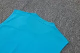 2025/26 Man City Blue Vest Training Jersey(A Set)