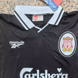 1996/97 LFC Third Black Retro Soccer Jersey
